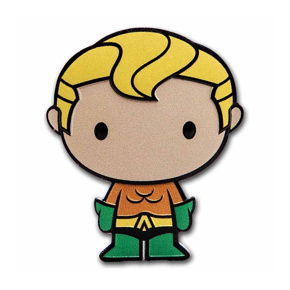 Aquaman - Chibi 1 OZ - stříbrná sběratelská mince Aquaman - Chibi 1 OZ - stříbrná sběratelská mince