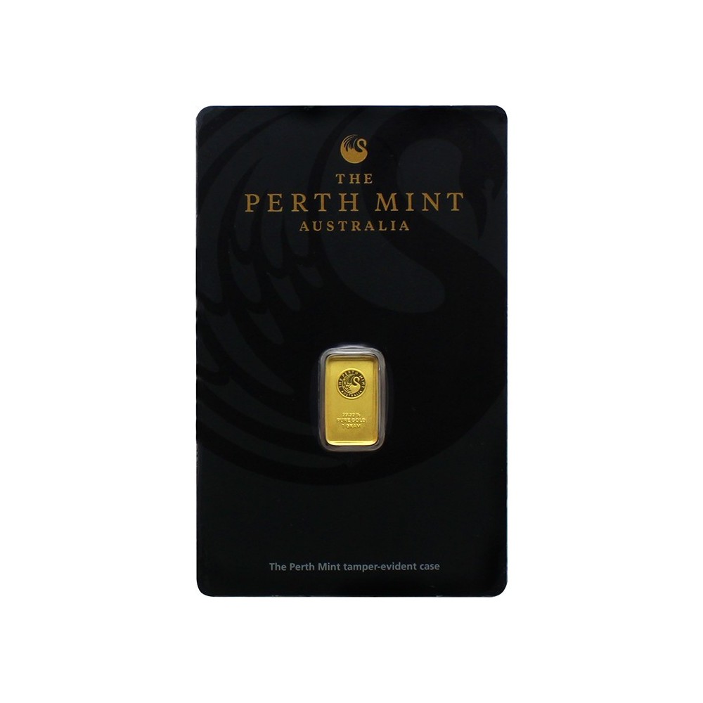 1 g Perth Mint - Klokan - investiční zlaty slitek 1 g Perth Mint - Klokan - investiční zlaty slitek