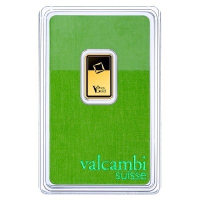 Valcambi Green Gold 2,5 g - investiční zlatý slitek