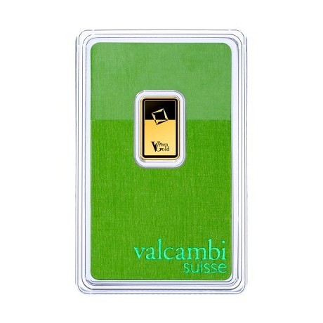Valcambi Green Gold 2,5 g - investiční zlatý slitek