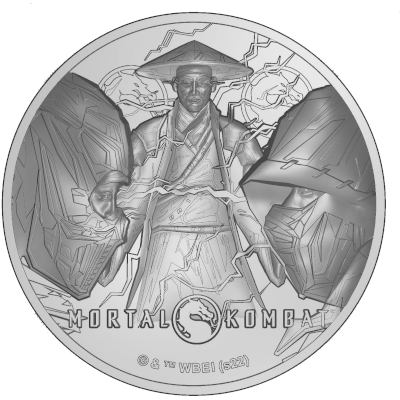 Mortal Combat - 2 Oz - hopeinen keräilykolikko
