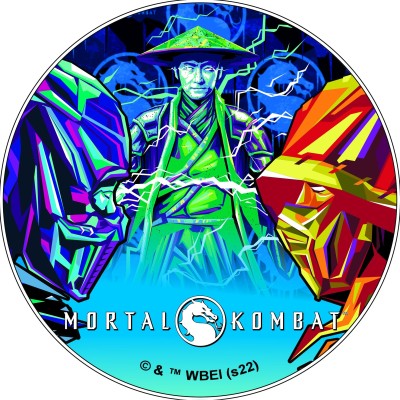 Mortal Combat - 2 Oz - hopeinen keräilykolikko
