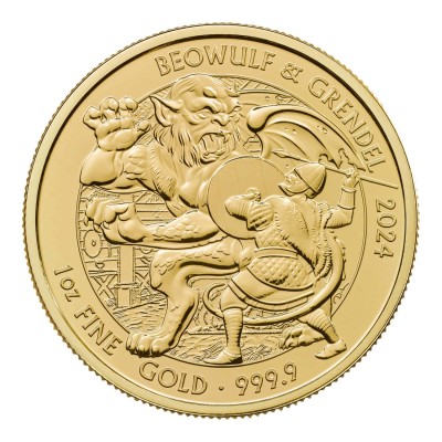Myytit ja legendat - Beowulf - 1 Oz - kultakolikko