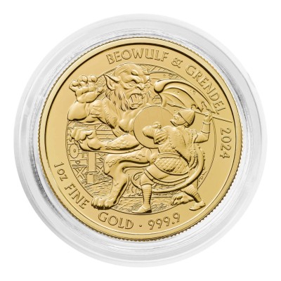 Myytit ja legendat - Beowulf - 1 Oz - kultakolikko