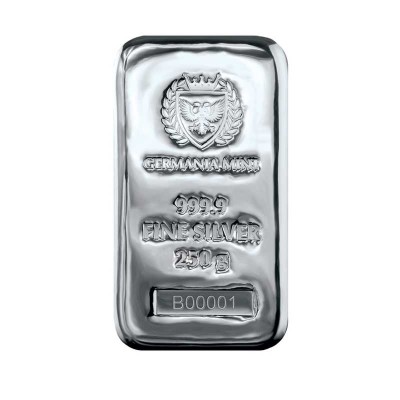 Germania Mint - 250g - Silver Investment Bar