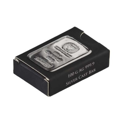 Germania Mint - 100g - Silver Investment Bar