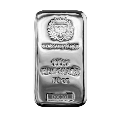 Germania Mint - 10 Oz - hopea investointiharkko