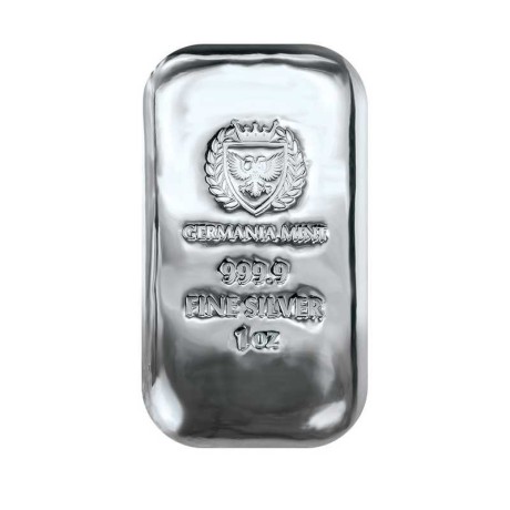 Mincovna Germania 20 x 1 Oz - stříbrný slitek