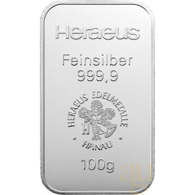 Argor-Heraeus - 100 g - Silver Investment Bar (delivery 30.6.2025)