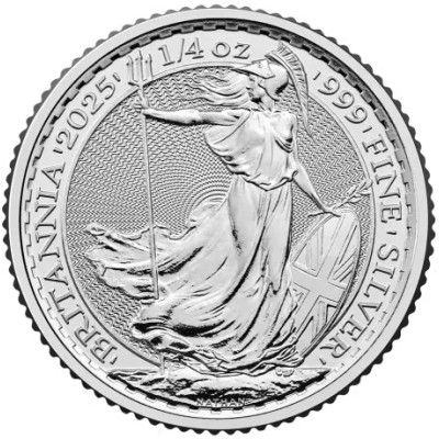 Britannia 2025 - 1/4 Oz - Silver Investment Coin