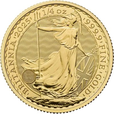 Britannia (2025) - 1/4 Oz - kultakolikko