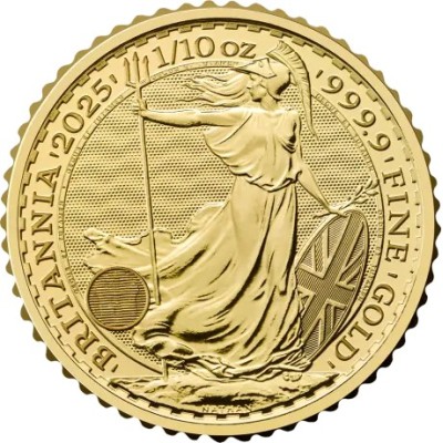 Britannia (2025) - 1/10 Oz - sijoituskolikkokulta