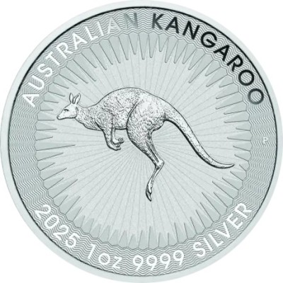 Kenguru (2025) - 1 Oz - hopeinen sijoituskolikko