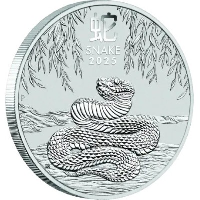 Lunar Snake (2025) - 1 Oz - Silver Investment Coin