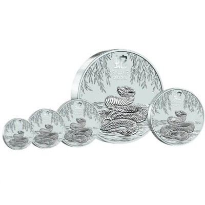Lunar Snake (2025) - 1 Oz - Silver Investment Coin