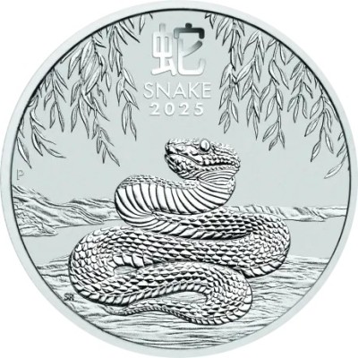 Lunar Snake (2025) - 1 Oz - Silver Investment Coin