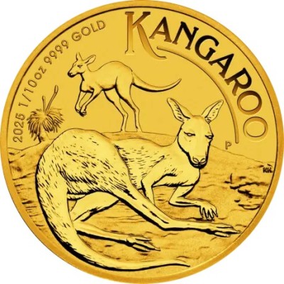 Kenguru (2025) - 1/10 Oz - kultasijoituskolikko