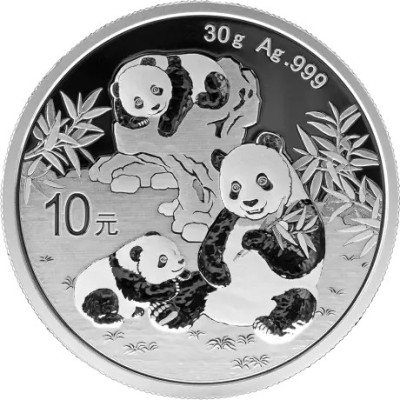 Panda (2025) - 30 g - silver investment coin