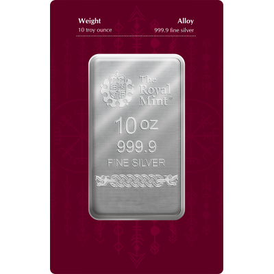 Norse Gods - Odin - 10 Oz - hopea sijoitus harkko