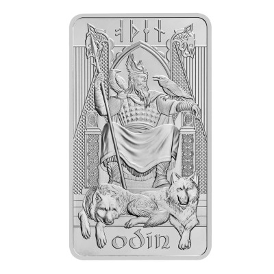 Norse Gods - Odin - 10 Oz - hopea sijoitus harkko