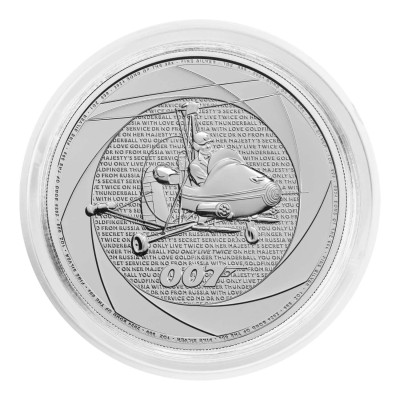 Six Decades of 007 (60´s) - James Bond - 1 Oz - Silver Investment Coin