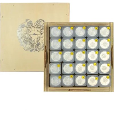 Nooan arkki (2025) - 1/2 Oz - hopeinen sijoituskolikko
