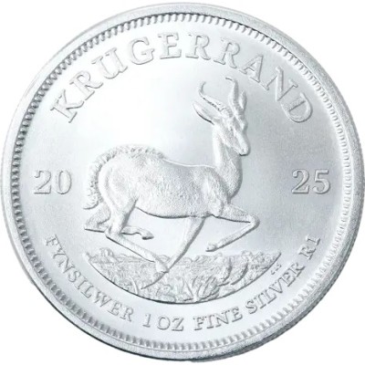 Krugerrand (2025) - 1 Oz - hopeinen sijoituskolikko