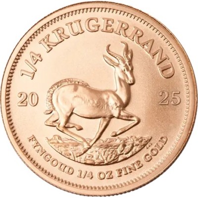 Krugerrand (2025) - 1/4 oz - sijoituskultainen kolikko