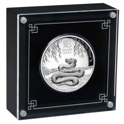 Lunar Snake - 5 Oz - hopeinen keräilykolikko