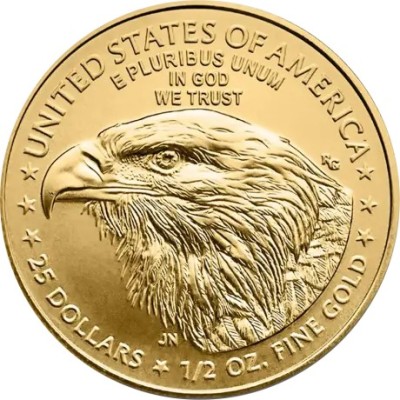 American Eagle (2025) - 1/2 Oz - kultakolikko
