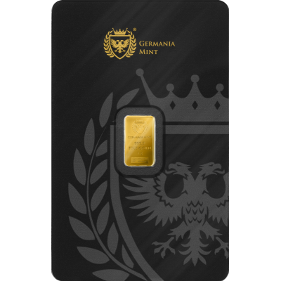 Germania Mint - 1 g - Gold Investment Bar
