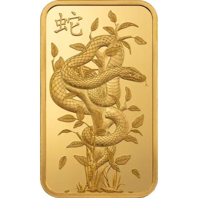 Pamp, Lunar Legend Valkoinen käärme - 1 Oz - Kultaharkkoja