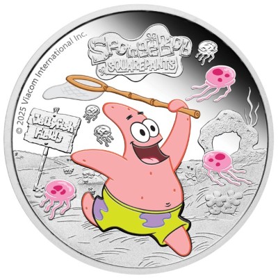 Patrick Star - 1 Oz - Silver Collector Coin