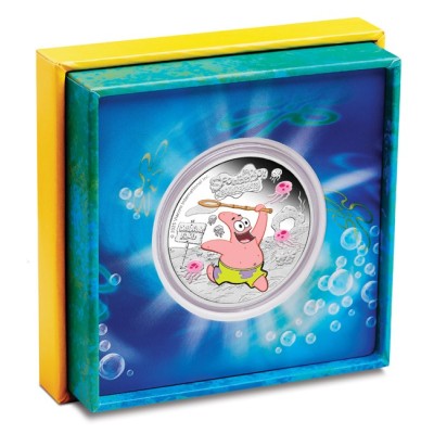 Patrick Star - 1 Oz - Silver Collector Coin
