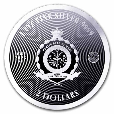 ICON (2025) - 1 Oz - hopeinen sijoituskolikko