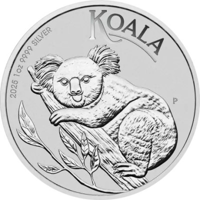 Koala (2025) - 1 Oz - hopeinen sijoituskolikko