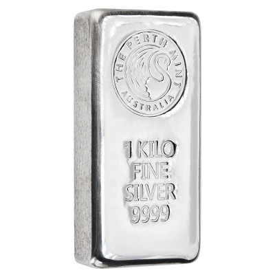 Perth Mint - 1 kg - hopea sijoitusharkko