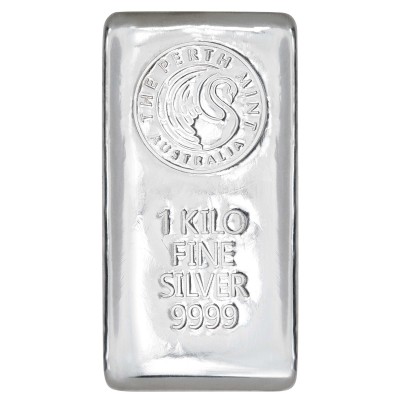 Perth Mint - 1 kg - hopea sijoitusharkko