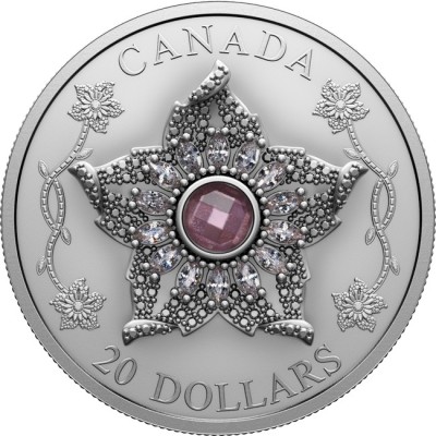 Williamson Diamond Brooch - 1 Oz - Silver Proof Collector Coin