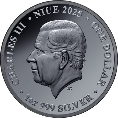 Pullonokkadelfiini - 1 Oz - hopeinen keräilykolikko