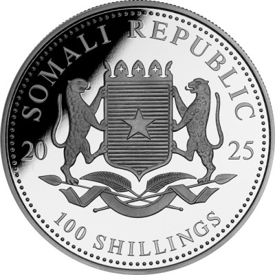 Leopard 2025 - 1 Oz - Silver Collector Coin (delivery 20.6.2025)