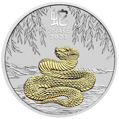 Australian Lunar Snake - 1 Oz - Silver Collector Coin
