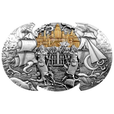 Atlantis - 5 Oz - Silver Collector Coin (delivery 30.6.2025)