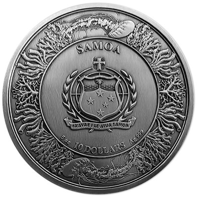 Atlantis - 5 Oz - Silver Collector Coin (delivery 30.6.2025)