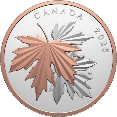 Gleaming Maple Leaves - 10 Oz - Silver Collector Coin (delivery 30.6.2025)