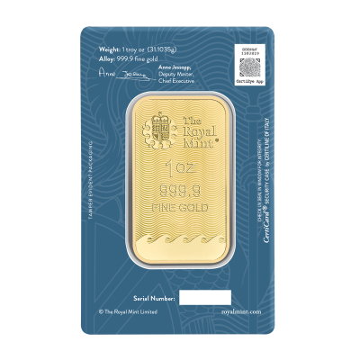 Britannia - 1 Oz - Gold Bullion bar