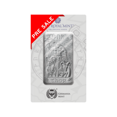 Norse Gods - Thor - 10 Oz - hopea sijoitusharkko