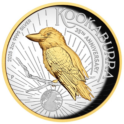 Kookaburra - 2 Oz - Silver Proof Collector Coin (delivery 25.6.2025)