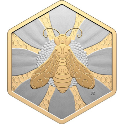 Bee - 1 Oz - Silver Collector Coin