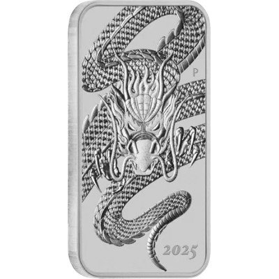 Dragon Rectangular (2025) - 1 Oz - Silver Investment Coin